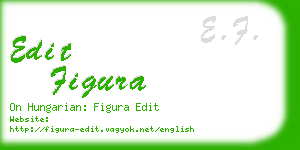edit figura business card